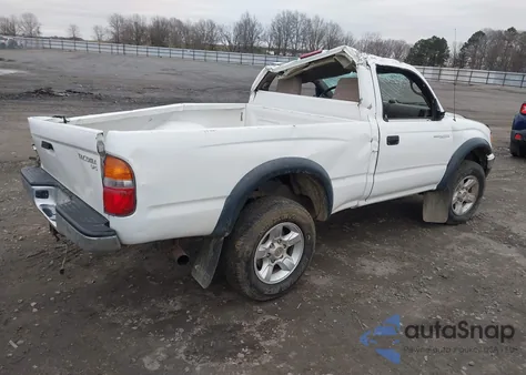 2001 Toyota Tacoma из США, поврежденный, VIN 5TEPM62N81Z723613